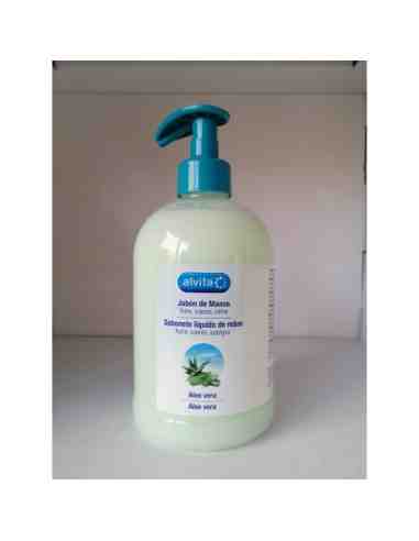 ALVITA JABON DE MANOS ALOE VERA 500 ML
