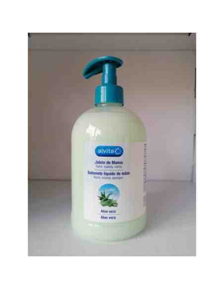 ALVITA JABON DE MANOS ALOE VERA 500 ML