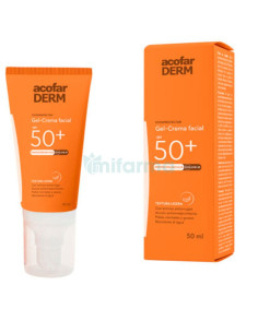 ACOFARDERM SPF 50+ GEL CREMA FACIAL TACTO LIGERO