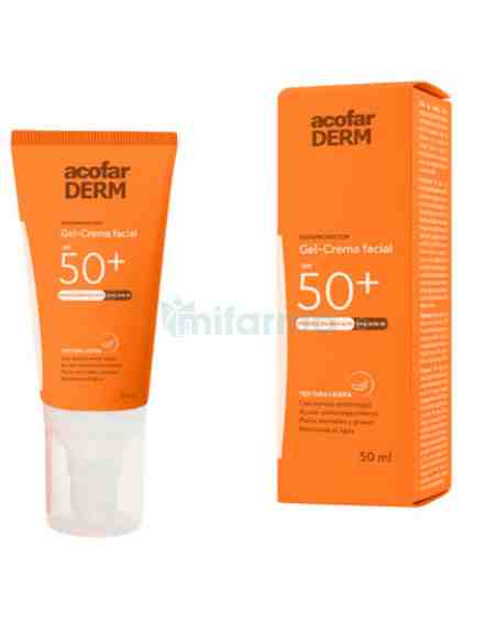 ACOFARDERM SPF 50+ GEL CREMA FACIAL TACTO LIGERO