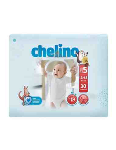 PAÑAL INFANTIL CHELINO FASHION & LOVE T- 5 (13 -