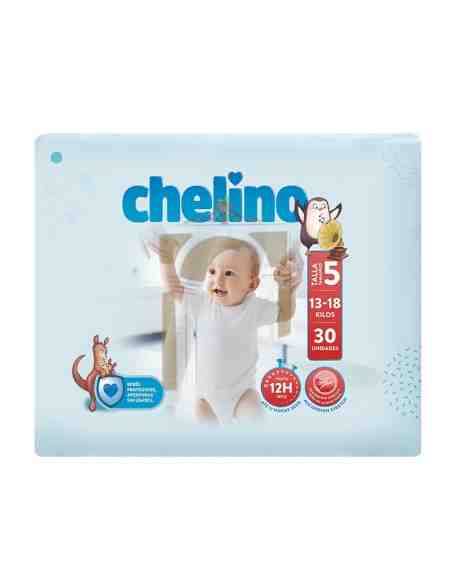 PAÑAL INFANTIL CHELINO FASHION & LOVE T- 5 (13 -