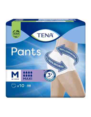 TENA PANTS SUPER T.G.  12 UND