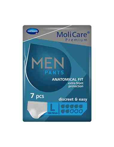MOLICARE PREMIUM MEN PANTS 7GOTAS TALLA L 7PZ