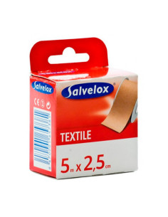 ESPARADRAPO SALVELOX TEXTIL BLANCO 5 X 2,5