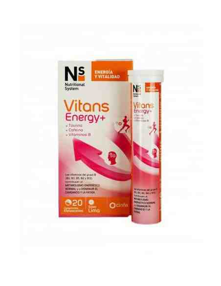 NS VITANS ENERGY+ 20 COMP EFTE
