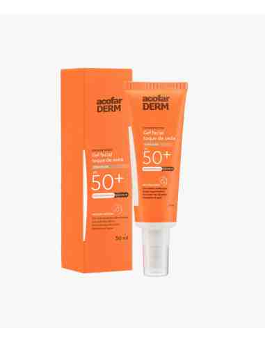 ACOFARDERM GEL FACIAL TOQUE DE SEDA COLOR SPF 50