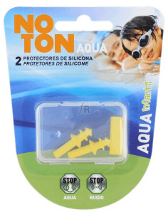 TAPONES OIDOS NOTON AGUA INFANTIL SILICONA 2