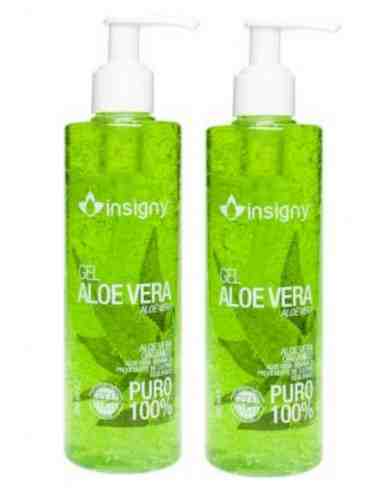INSIGNY ALOE VERA PURO 100% 2 X 250 ML