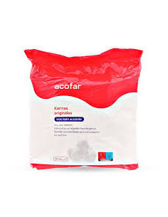 ACOFAR COMPRESAS KARINAS ALGODON 20 UNIDADES