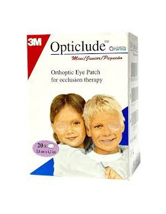 PARCHES OCULARES OPTICLUDE 1537 6'3X4'8 20 UNID