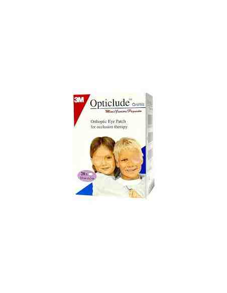 PARCHES OCULARES OPTICLUDE 1537 6'3X4'8 20 UNID