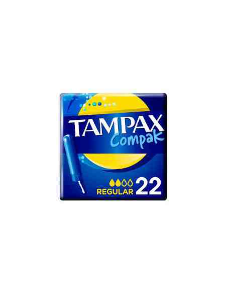 TAMPAX COMPAK REGULAR 22 UNIDA