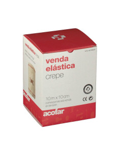 VENDA ELASTICA CREPE ACOFAR 4 M X 7 CM 2