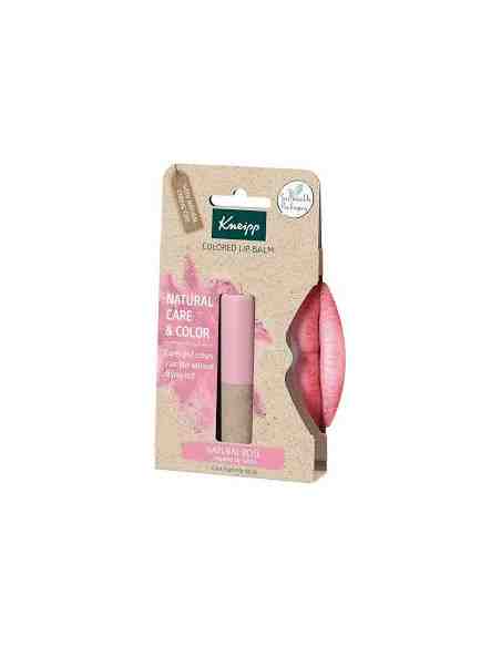 KNEIPP BALSAMO LABIAL CON COLOR NATURAL 1 ENVASE  3,5 g COLOR ROSE